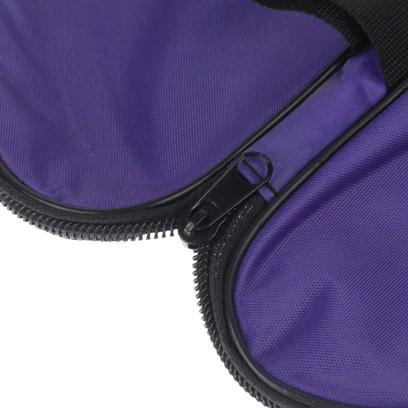 Table Tennis Racket Set Portable Hard Gourd Table Tennis Racket Case Sports Bag Large Capacity Sports Storage Bag