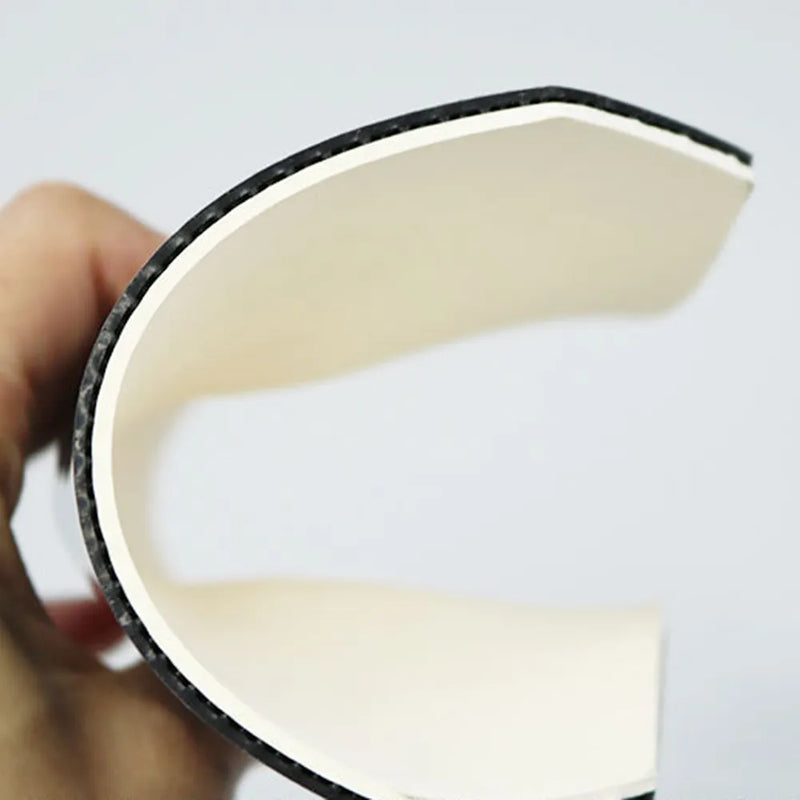 Table Tennis Rubber With Sponge Fit Ping Pong Paddle Racket Table Tennis Ping Pong Cover Easy To Manufacture Arc Training Parts