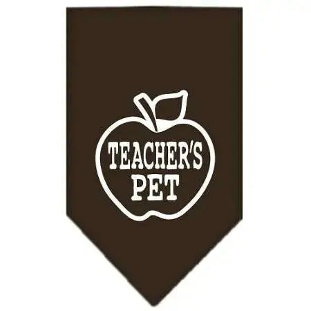 Teachers-Pet-Screen-Print-Bandana-Cocoa-Large-GreatEagleInc-318969718