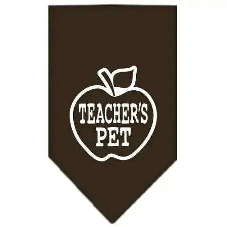 Teachers-Pet-Screen-Print-Bandana-Cocoa-Large-GreatEagleInc-318969719