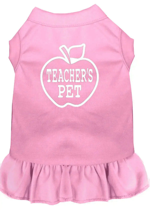 Teachers-Pet-Screen-Print-Dress-Light-Pink-Lg-GreatEagleInc-333751526
