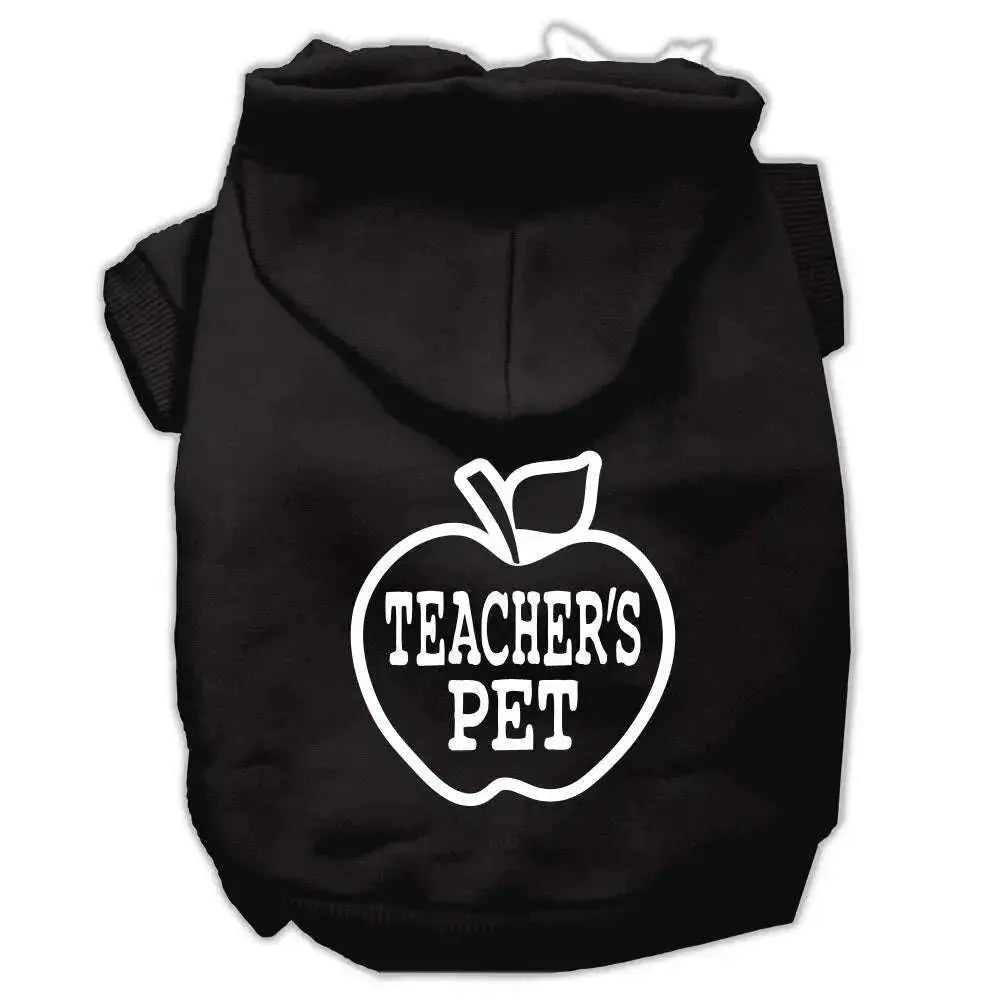Teachers-Pet-Screen-Print-Pet-Hoodies-Black-Size-Xs-GreatEagleInc-319461366