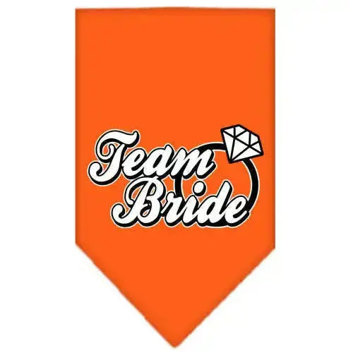 Team-Bride-Screen-Print-Bandana-Orange-Large-GreatEagleInc-318960853
