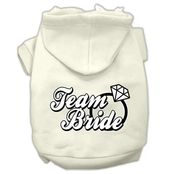 Team-Bride-Screen-Print-Pet-Hoodies-Cream-Size-Xxxl-GreatEagleInc-319736073