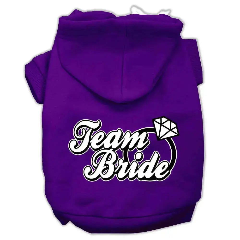 Team-Bride-Screen-Print-Pet-Hoodies-Purple-Size-Med-GreatEagleInc-333923870