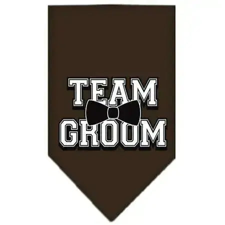 Team-Groom-Screen-Print-Bandana-Cocoa-Large-GreatEagleInc-318962750