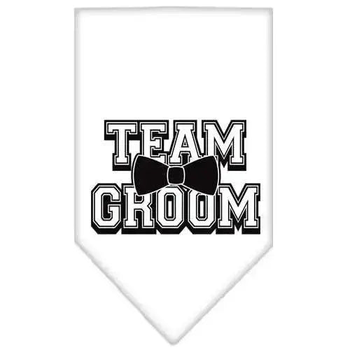 Team-Groom-Screen-Print-Bandana-White-Large-GreatEagleInc-318963782