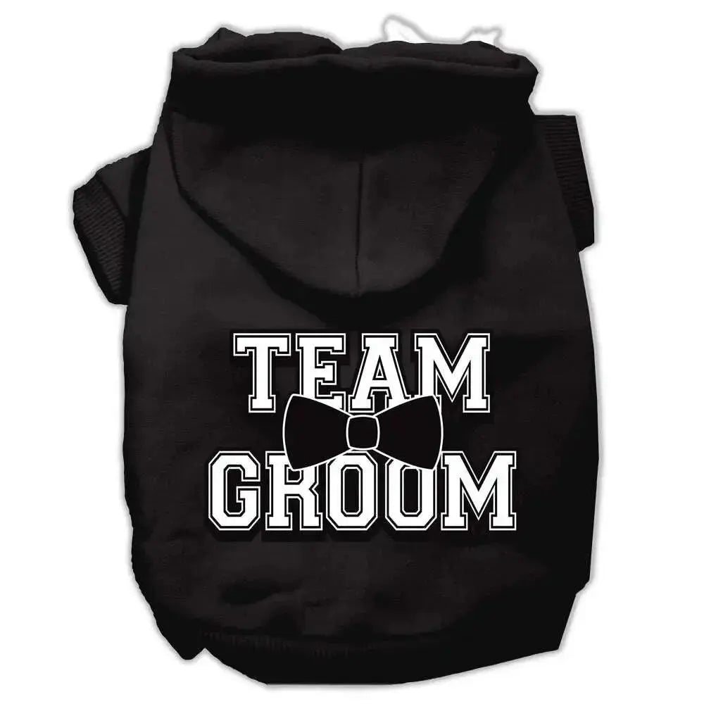 Team-Groom-Screen-Print-Pet-Hoodies-Black-Size-Xl-GreatEagleInc-319732481