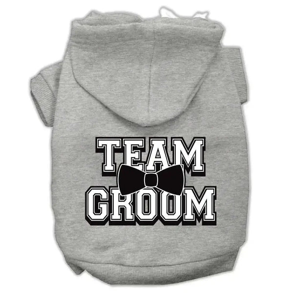 Team-Groom-Screen-Print-Pet-Hoodies-Grey-Size-Med-GreatEagleInc-319733969