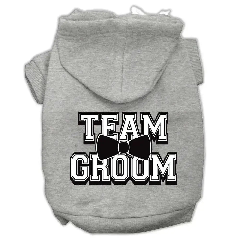 Team-Groom-Screen-Print-Pet-Hoodies-Grey-Size-Xs-GreatEagleInc-319730935