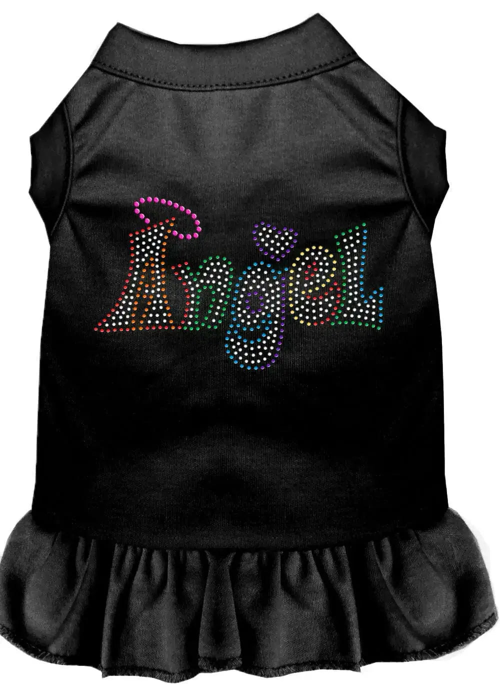 Technicolor-Angel-Rhinestone-Pet-Dress-Black-Xxl-GreatEagleInc-333861589