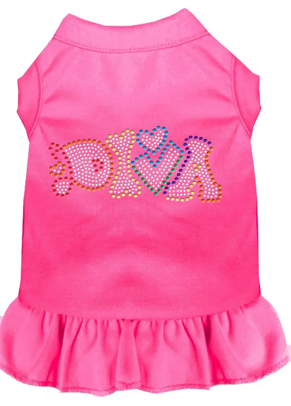 Technicolor-Diva-Rhinestone-Pet-Dress-Bright-Pink-Xxxl-GreatEagleInc-318617666