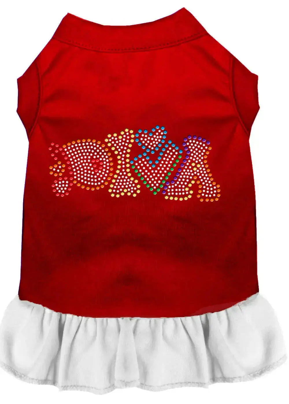 Technicolor-Diva-Rhinestone-Pet-Dress-Red-With-White-Xxl-GreatEagleInc-319274688