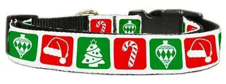 Timeless-Christmas-Nylon-Dog-Collar-Xl-GreatEagleInc-318602851