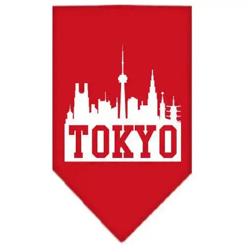 Tokyo-Skyline-Screen-Print-Bandana-Red-Small-GreatEagleInc-318505861