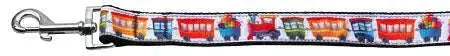 Trains-Nylon-Dog-Leash-3-8-Inch-Wide-6ft-Long-GreatEagleInc-318907949
