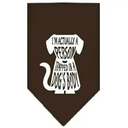 Trapped-Screen-Print-Bandana-Cocoa-Small-GreatEagleInc-319209027