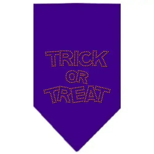 Trick-Or-Treat-Rhinestone-Bandana-Purple-Small-GreatEagleInc-319071336