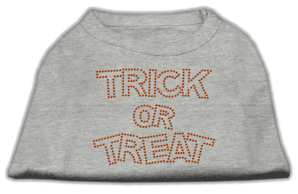 Trick-Or-Treat-Rhinestone-Shirts-Grey-M-GreatEagleInc-319099380