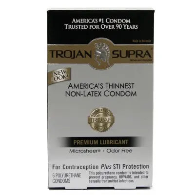 Trojan Supra Lubricated 6pc Default Title