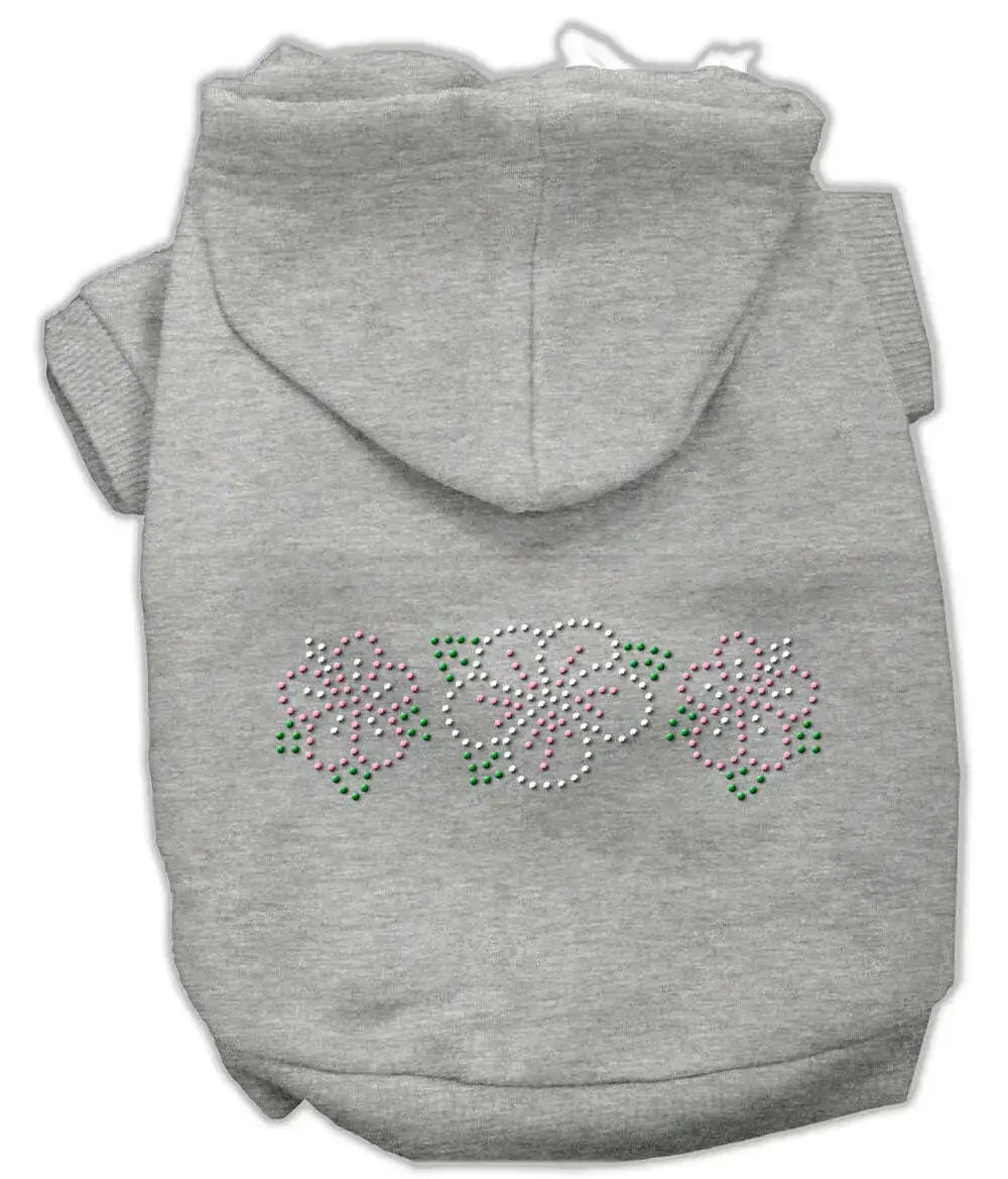Tropical-Flowers-Rhinestone-Hoodies-Grey-L-GreatEagleInc-319562536