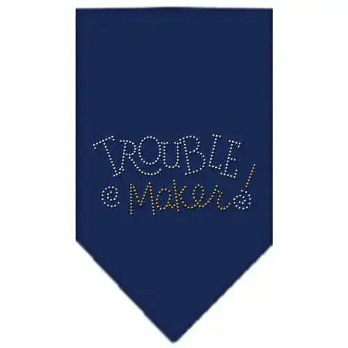 Trouble-Maker-Rhinestone-Bandana-Navy-Blue-Large-GreatEagleInc-319106439