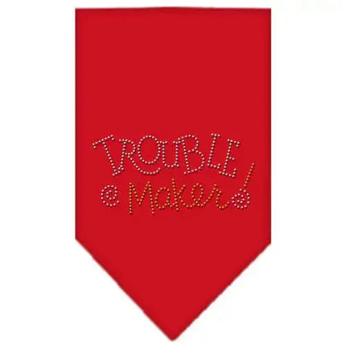 Trouble-Maker-Rhinestone-Bandana-Red-Small-GreatEagleInc-333783376