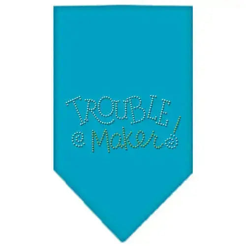 Trouble-Maker-Rhinestone-Bandana-Turquoise-Large-GreatEagleInc-319106018