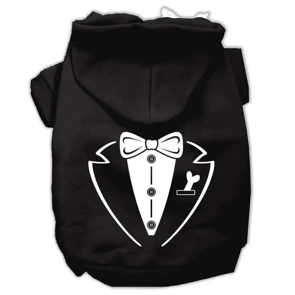 Tuxedo-Screen-Print-Pet-Hoodies-Black-Size-Xxl-GreatEagleInc-319924623