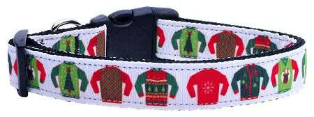 Ugly-Sweater-Nylon-Dog-Collar-Xs-GreatEagleInc-333868933