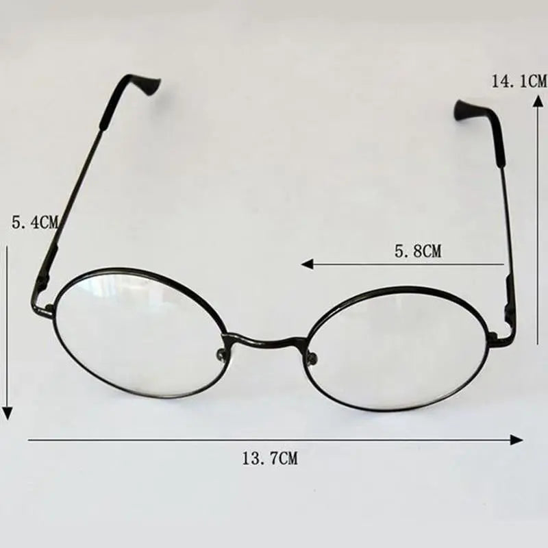 Unisex Retro Round Circle Metal Frame Eyeglasses Original Clear Lens Glasses 2 Styles Men High Quality Hot GreatEagleInc