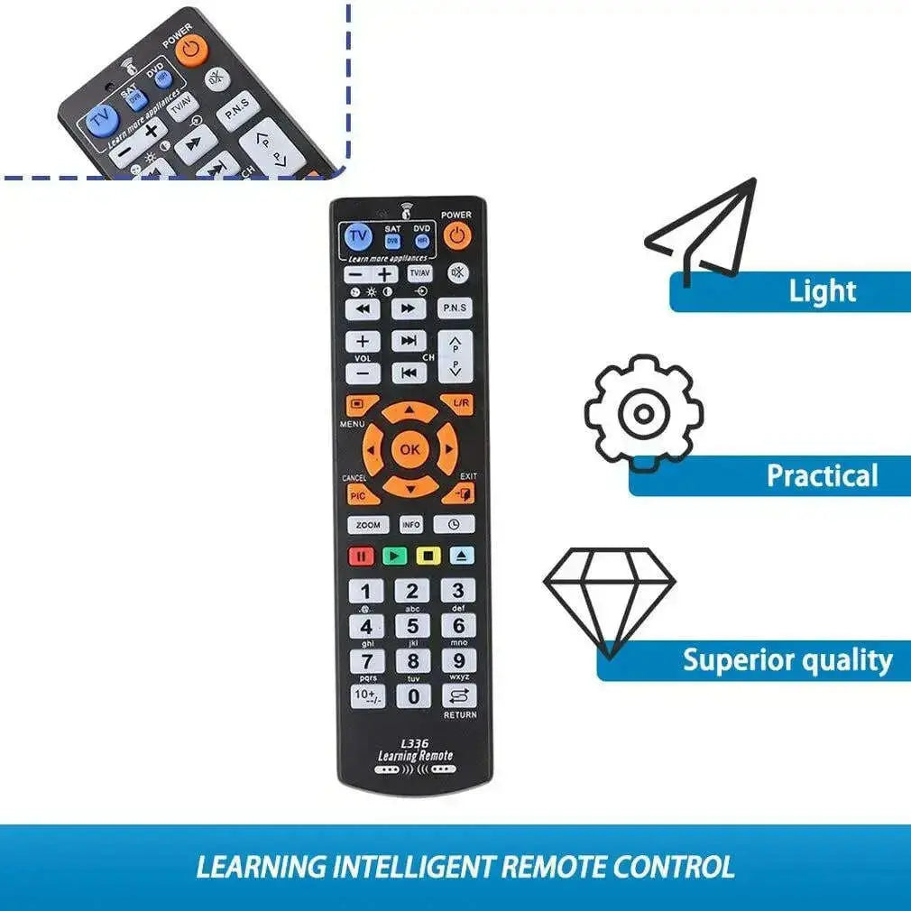 Universal-Smart-Remote-Control-Controller-With-Learning-Function-For-TV-CBL-DVD-SAT-For-Chunghop-L336-GreatEagleInc-317595380