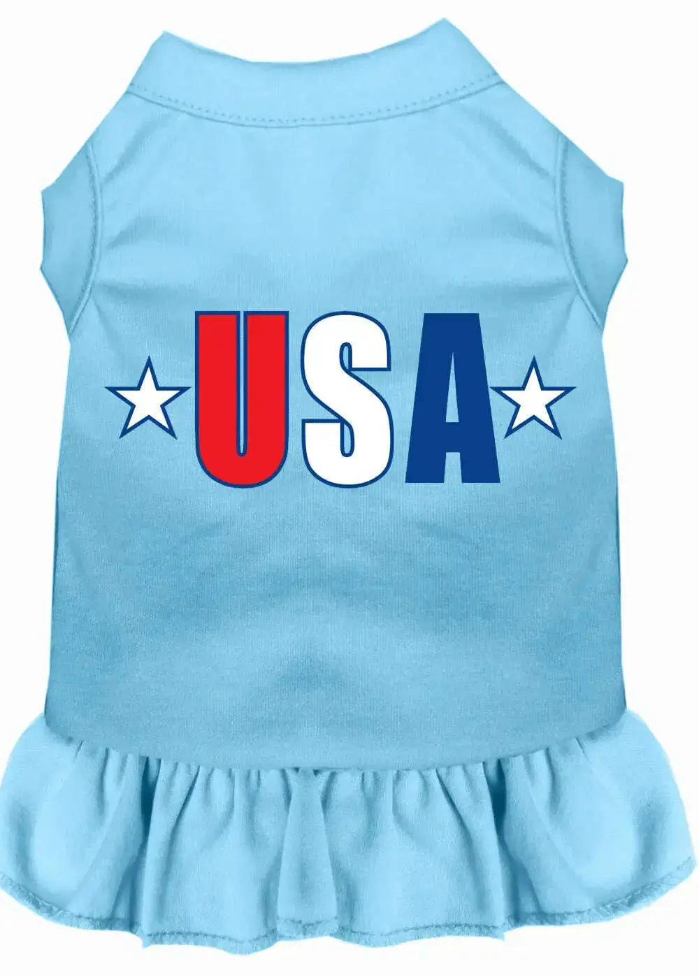 Usa-Star-Screen-Print-Dress-Baby-Blue-Xxl-GreatEagleInc-318932728