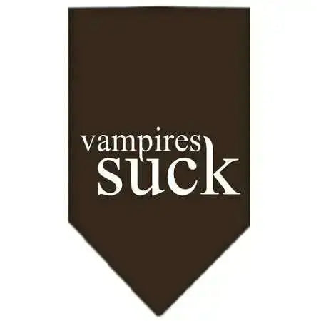 Vampires-Suck-Screen-Print-Bandana-Cocoa-Small-GreatEagleInc-318970236