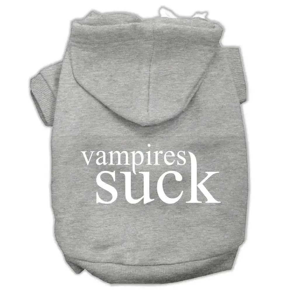 Vampires-Suck-Screen-Print-Pet-Hoodies-Grey-Size-Xxxl-GreatEagleInc-319453836