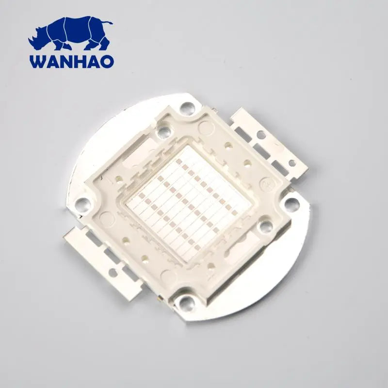 Wanhao D7 parts 3D Printer Spare Parts LED UV Light D7 UV light+cooling fin(60*60mm) GreatEagleInc