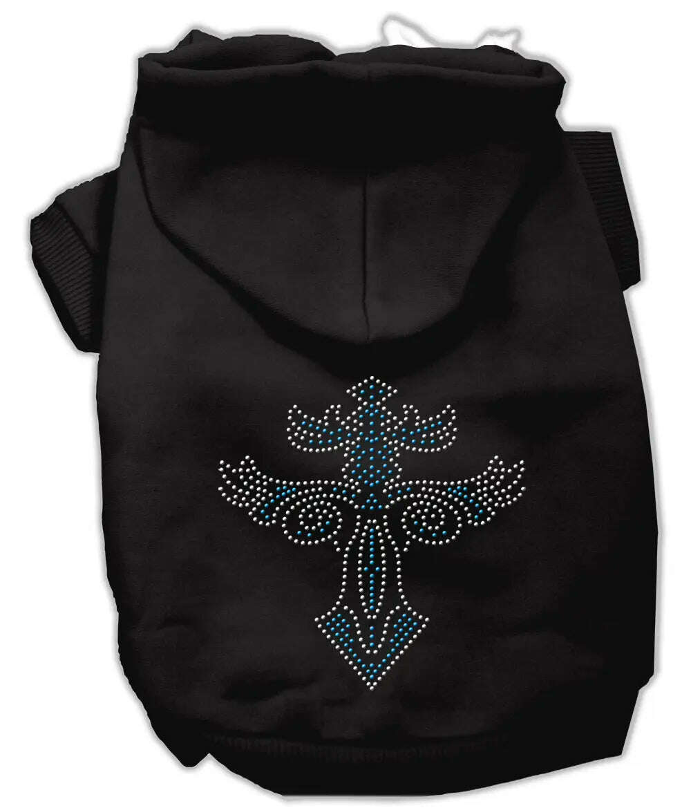 Warrior_s-Cross-Studded-Hoodies-Black-M-GreatEagleInc-319556459