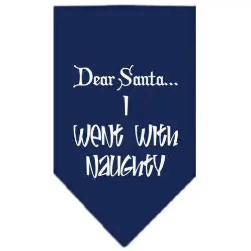 Went-With-Naughty-Screen-Print-Bandana-Navy-Blue-Small-GreatEagleInc-319838037