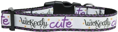 Wickedly Cute Nylon Dog Collar Sm Default Title