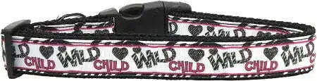 Wild-Child-Nylon-Cat-Collar-GreatEagleInc-318784968