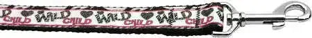 Wild-Child-Nylon-Dog-Leash-5-8-Inch-Wide-6ft-Long-GreatEagleInc-320035893