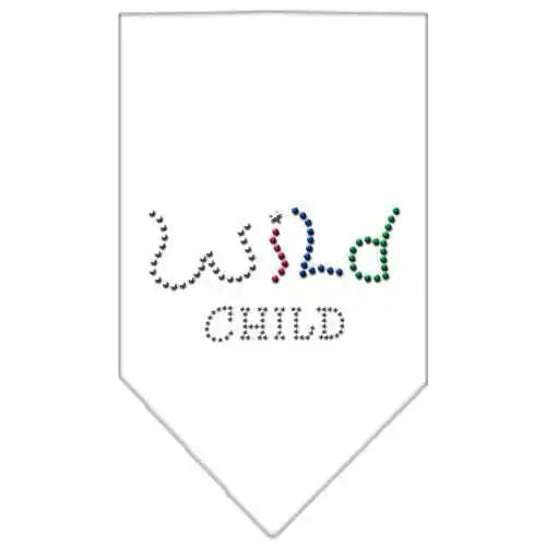 Wild-Child-Rhinestone-Bandana-White-Small-GreatEagleInc-333874799