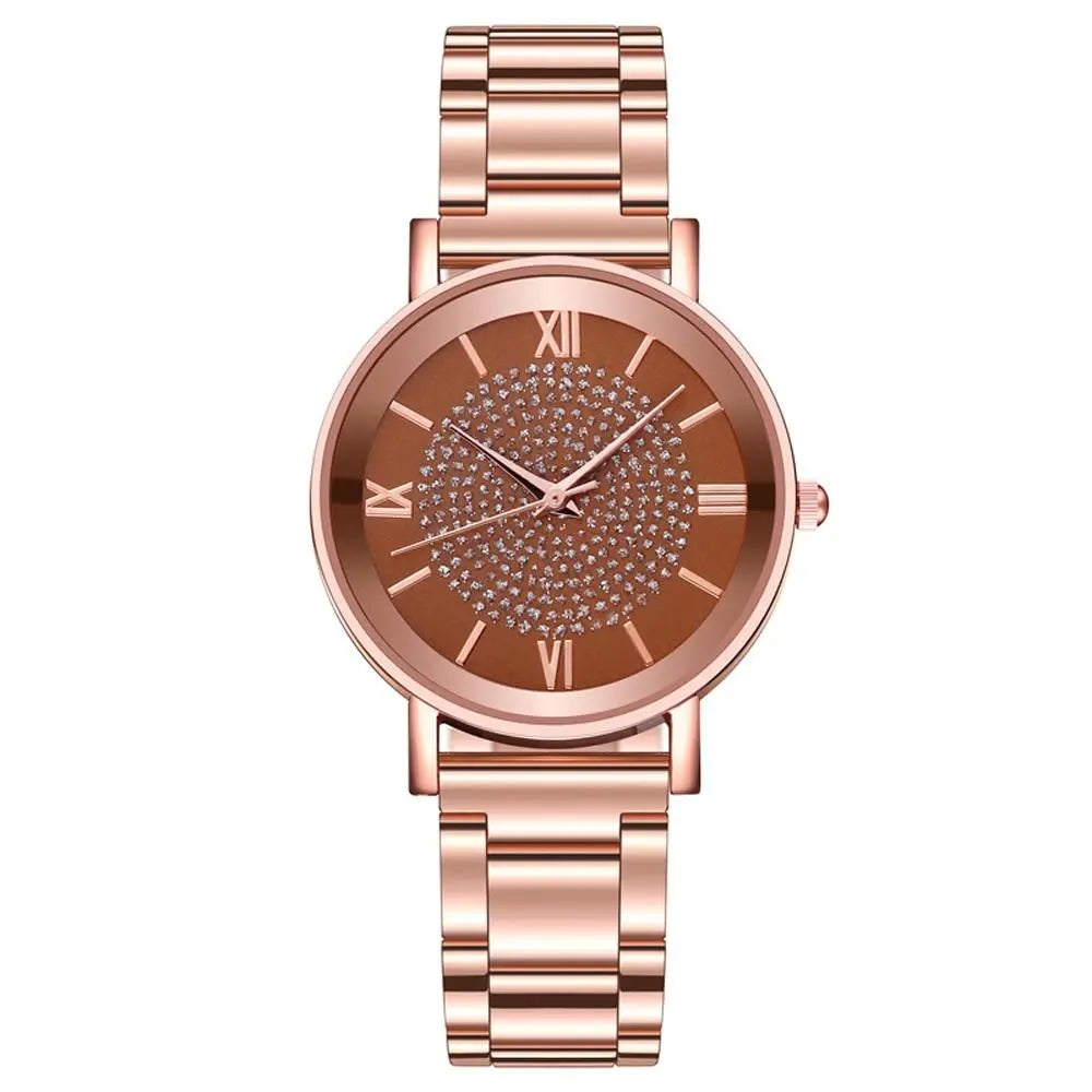 Women Watches 2020 Luxury Diamond Rose Gold Ladies Wrist Watches Magnetic Women Bracelet Watch For Female Clock Relogio Feminino GreatEagleInc