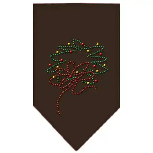 Wreath-Rhinestone-Bandana-Cocoa-Large-GreatEagleInc-319044338