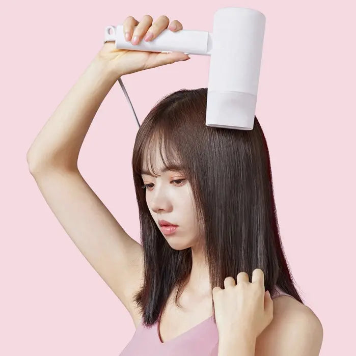 XIAOMI Mijia Foldable Hair Dryer Portable Negative Ion Electric Hair Dryer Quick Dry Low Noise Blow Dryer For Traveling&Household