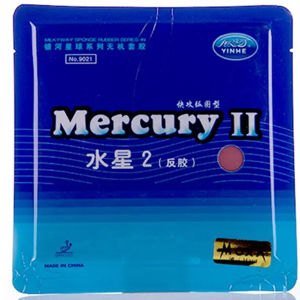 YINHE MERCURY II Table Tennis Cover / Table Tennis Rubber/ Ping Pong Rubber Send XVT protection film