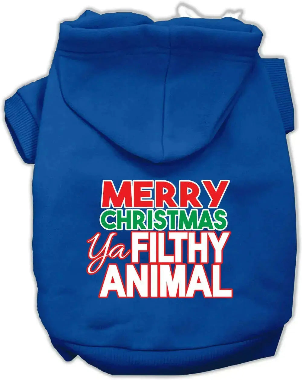 Ya-Filthy-Animal-Screen-Print-Pet-Hoodie-Blue-Lg-GreatEagleInc-320009671