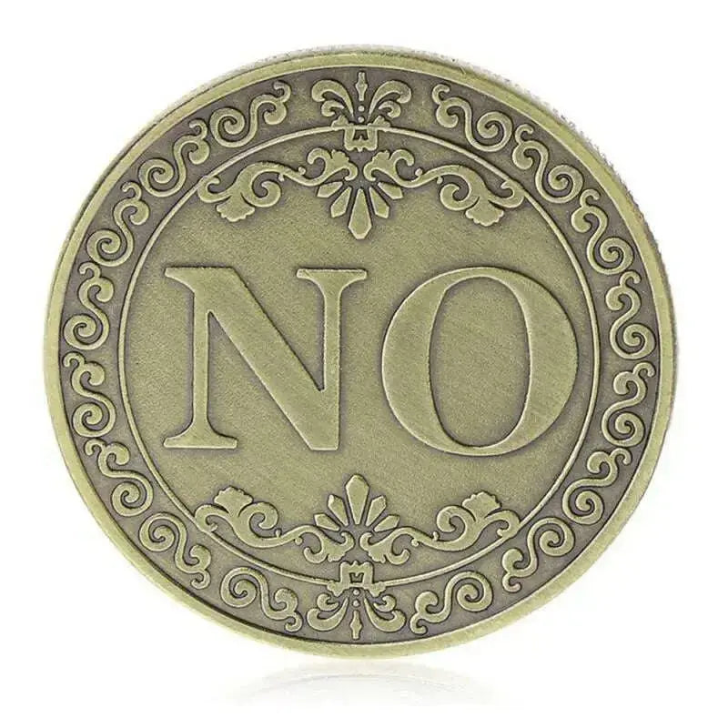 Yes-Or-No-Lucky-Decision-Coin-Bronze-Commemorative-Coin-Retro-Collection-Classic-Tricks-Toys-Home-Decoration-Crafts-GreatEagleInc-334020629