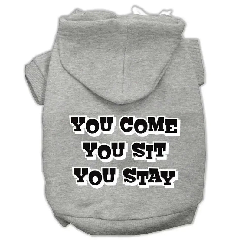 You-Come_-You-Sit_-You-Stay-Screen-Print-Pet-Hoodies-Grey-Size-S-GreatEagleInc-319953547