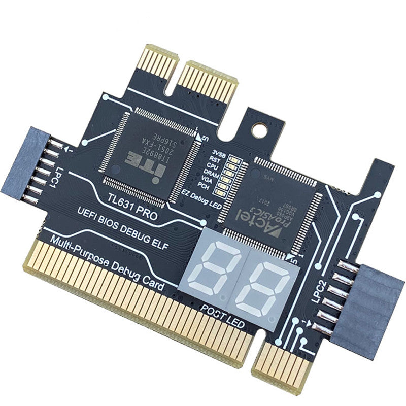 TL611 PRO Diagnostic Card Desktop PCI Motherboard PCI E Notebook Debug Card Computer LPC DEBUG